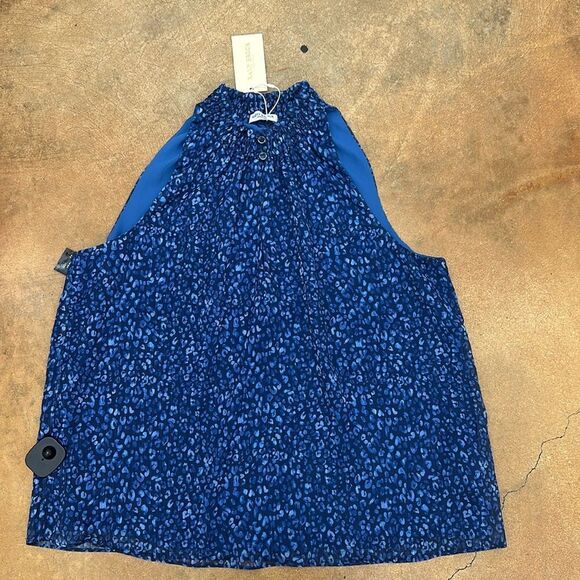 NWT Ramy Brook Elinor Blue Tank Top L - Picture 1 of 7